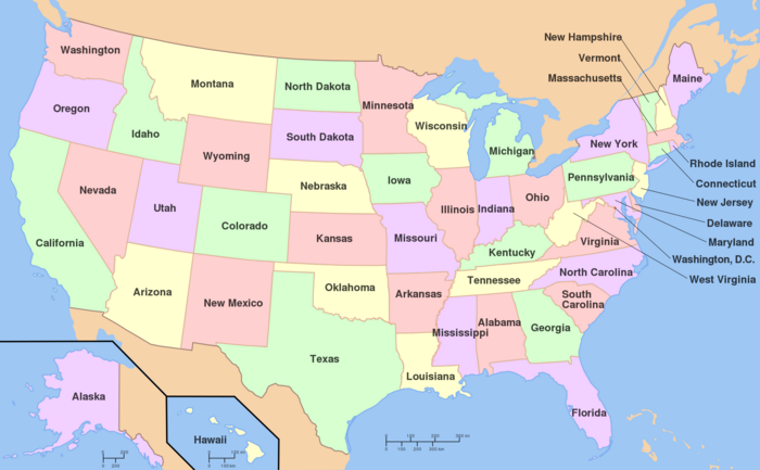 Map of USA with state names.png